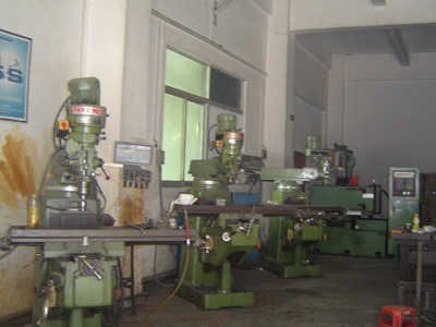 模具生產車間一角